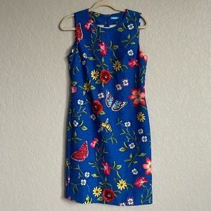 J. McLaughlin Belinda Dress in Butterfly Garden Size 6